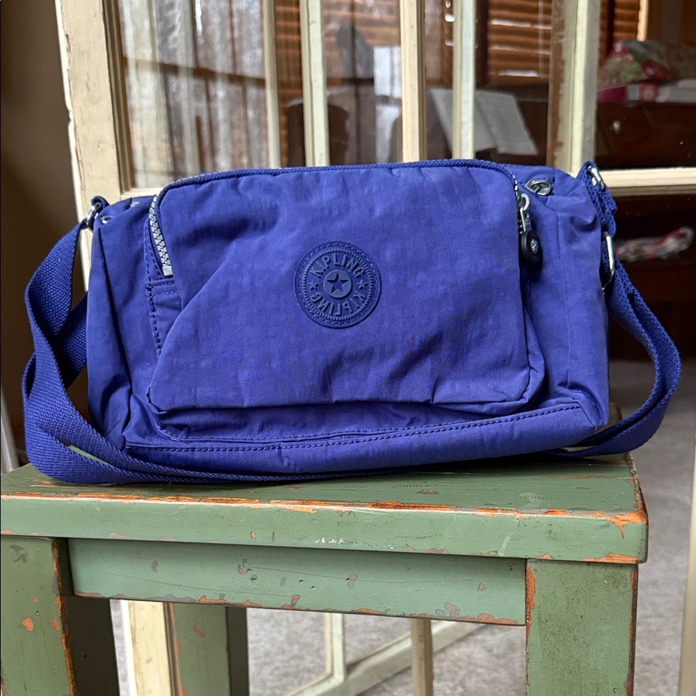 Kipling purple mini Messenger Bag